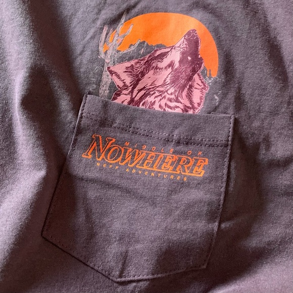 Neff Wolf pocket tee 100% cotton - Picture 3 of 6